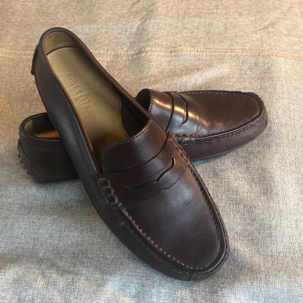 Cole Haan dark brown Penny Loafer